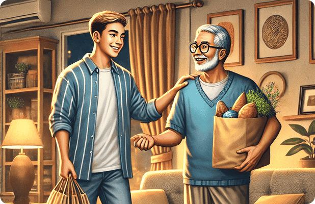 Helper registering online